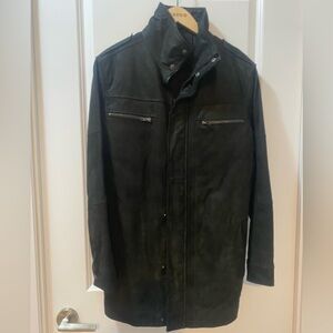 Danier Nubuck Leather Coat.